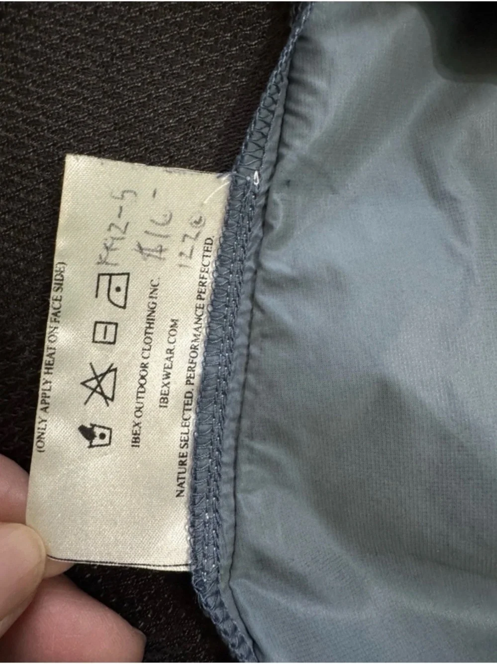 Ibex ultralight windbreaker vest   Sz Lg -Xl